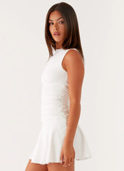 Kelda Mini Dress - White