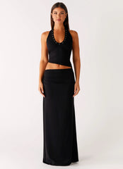 Chella Maxi Dress - Black