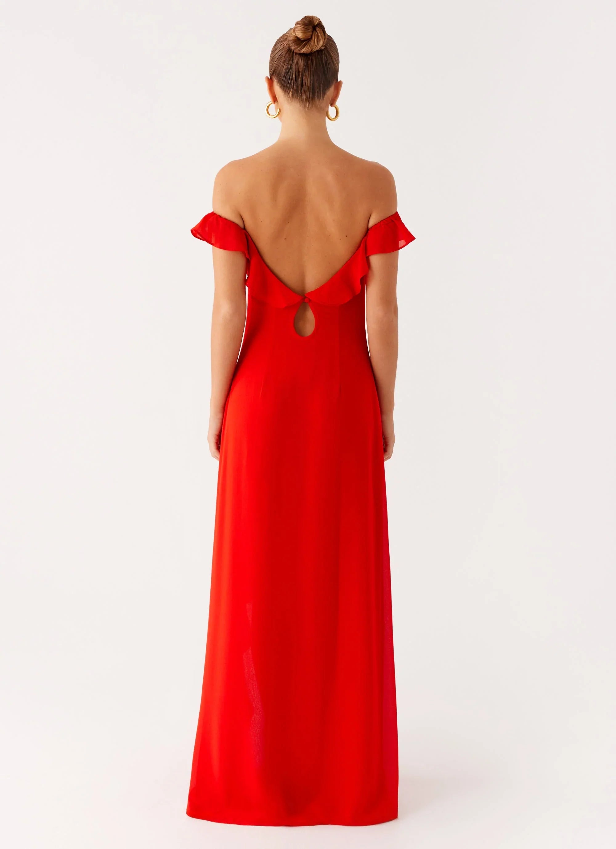 Braxton Maxi Dress - Red