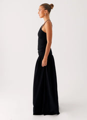 Cortez Maxi Dress - Black