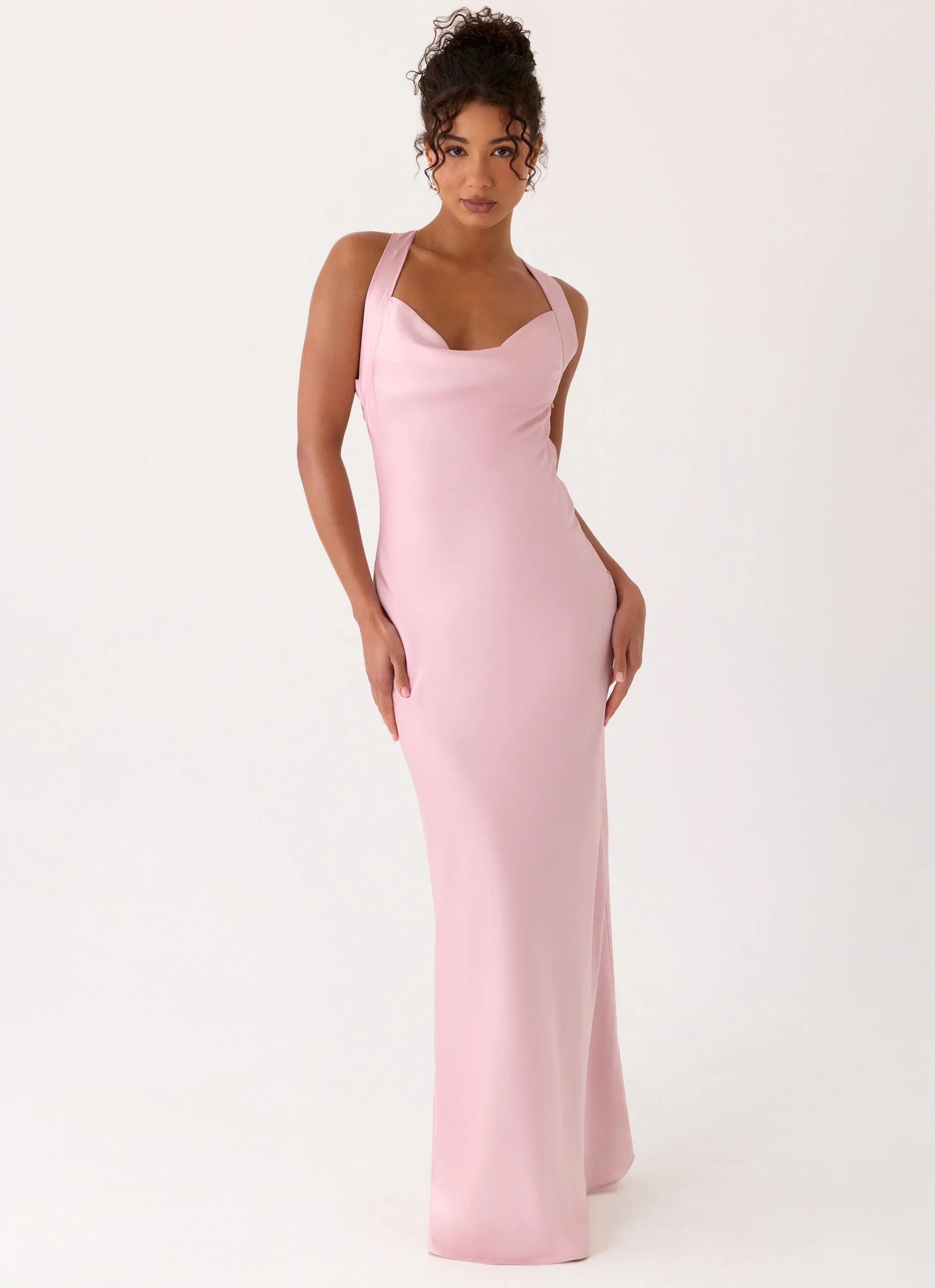 Zandie Maxi Dress - Pink