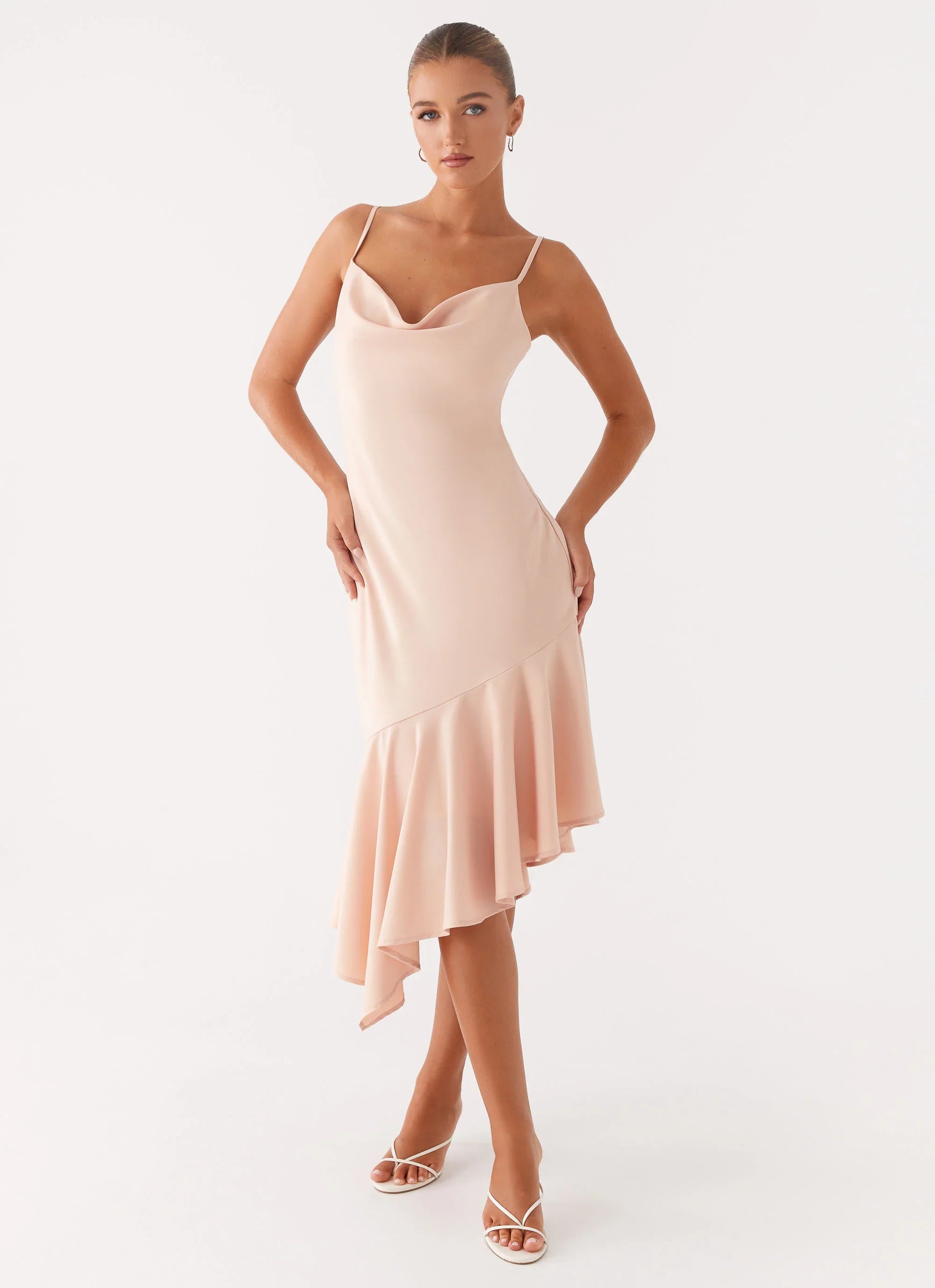 Korby Midi Dress - Pink